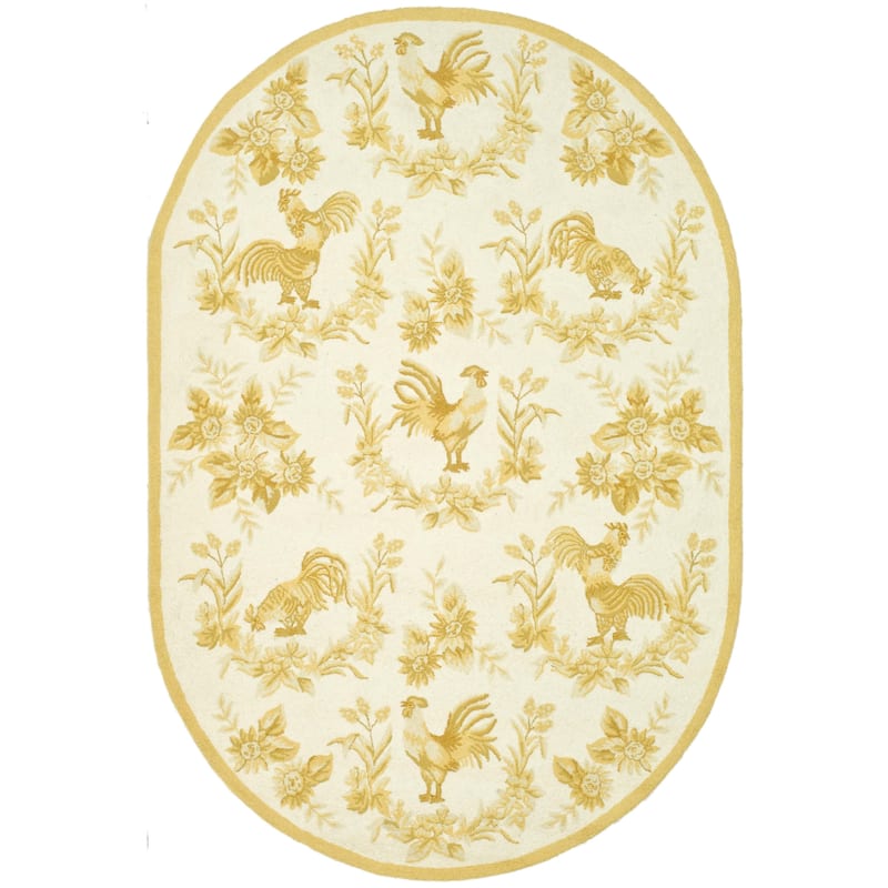 SAFAVIEH Handmade Chelsea Inis French Country Wool Rug