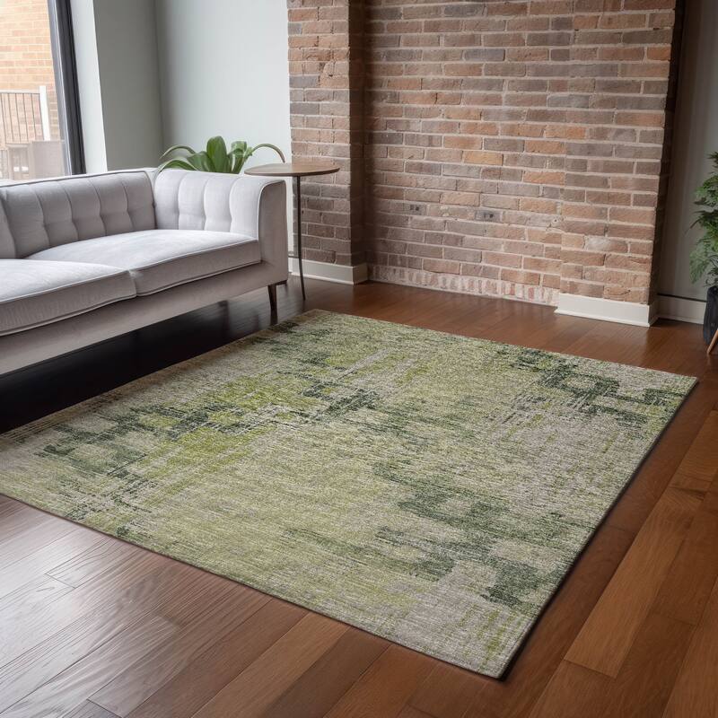 Premium Washable Super Soft Modern Trellis Mayfield Rug