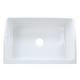 preview thumbnail 4 of 13, Highpoint Collection Fireclay Reversible Double Lip Farmhouse Sink