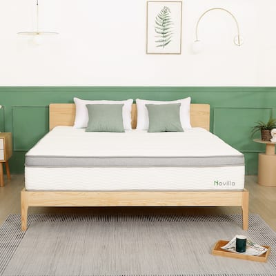 Novilla 10-inch Cooling Gel Medium Hybrid Innerspring Mattress