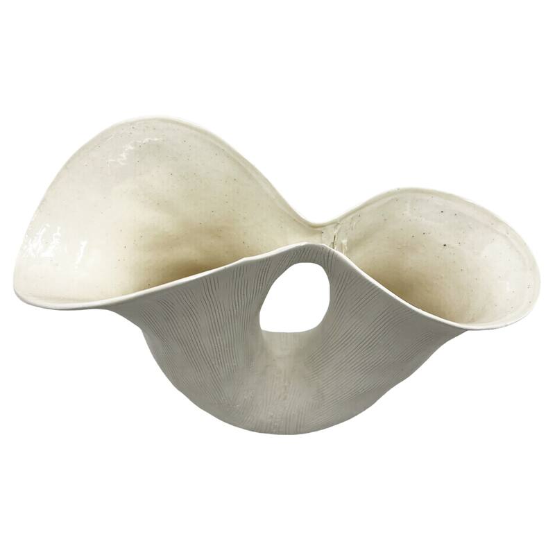 Modern White Ceramic Vase