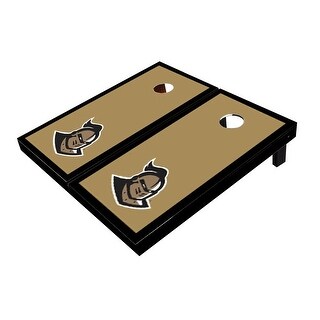 UCF Golden Knights Gold And Black Matching Borders Custom Cornhole ...