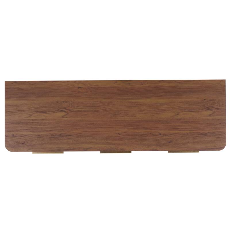 SAFAVIEH Home Brey 3-Door Sideboard/TV Stand - 55"W x 18"D x 32"H