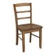 preview thumbnail 107 of 128, International Concepts Solid Wood Madrid Ladderback Chairs, Set of 2 - N/A