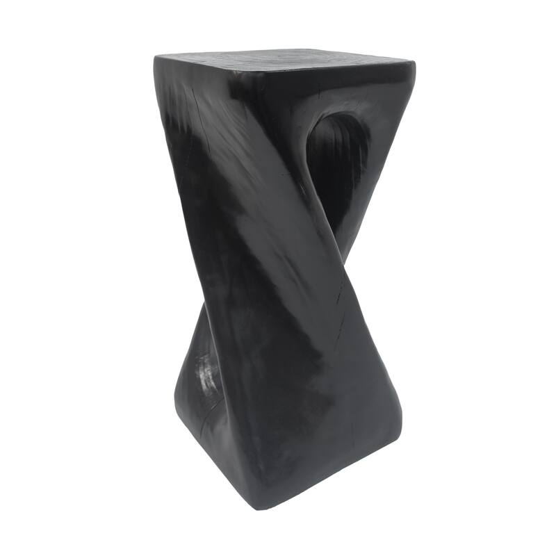 Christopher Knight Home - Stella Twisted Spiral Wood Grain Side Table