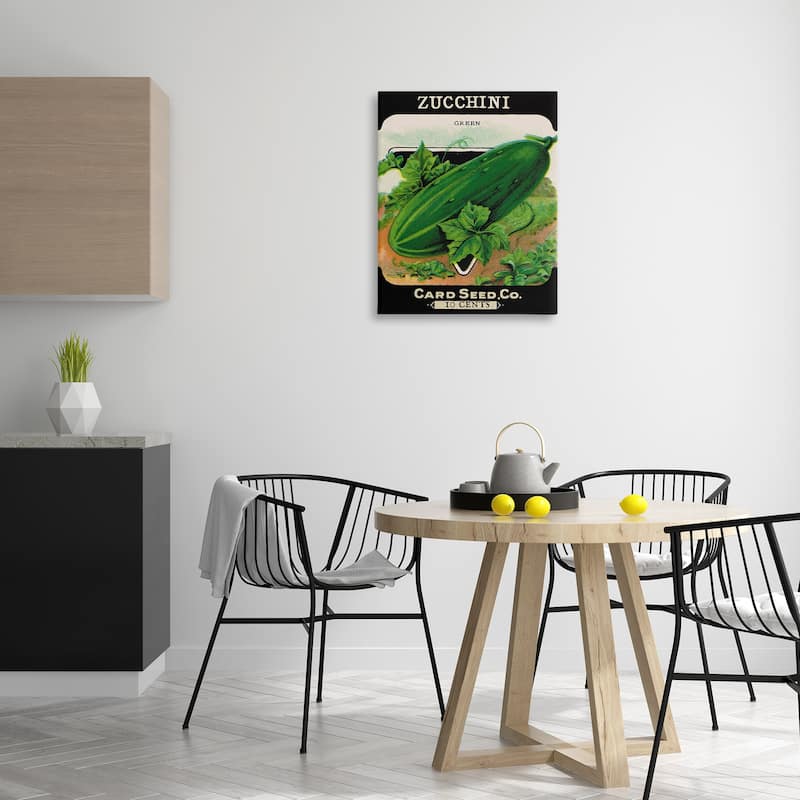 Stupell Vintage Garden Zucchini Canvas Wall Art Design By Lil' Rue