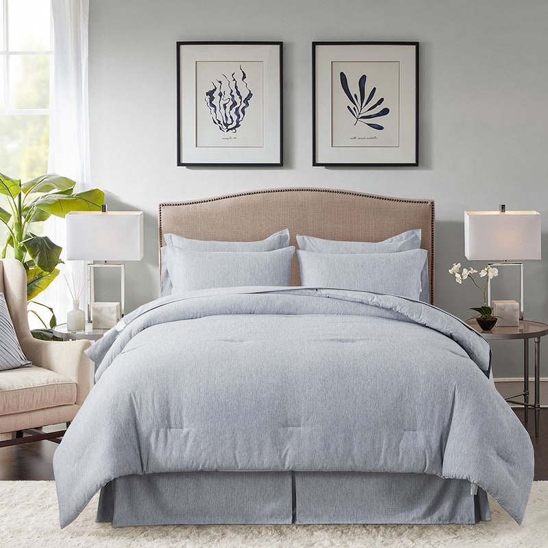 Ultra-Soft 8 Piece Comforter Set For All Season