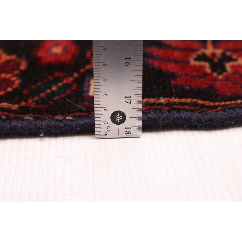 ECARPETGALLERY Hand-knotted Andelz Red Wool Rug - 4'3 x 7'1