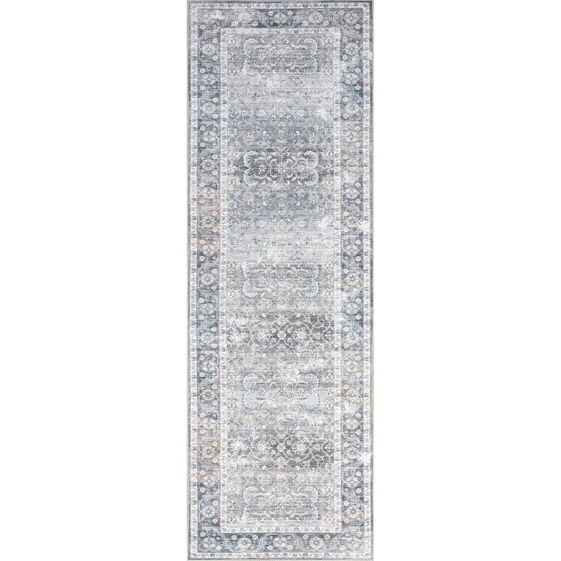 Nuloom Ivette Persian SplashGuard Machine Washable Area Rug