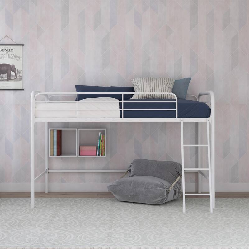 Taylor & Olive Discovery Metal Twin Loft Bed