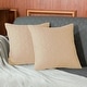 preview thumbnail 35 of 39, Subrtex Throw Pillow Simple Square Covers,2pcs