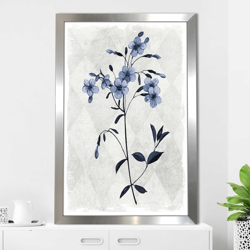 "Harlequin Botanical III" by Carol Robinson Print on Acrylic