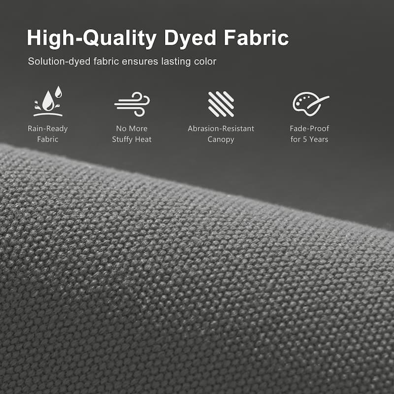 Outdoor 10FT LED Patio umbrella for Garden