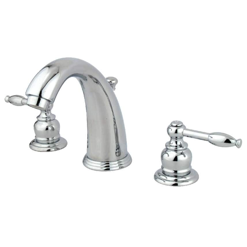 Kingston Brass Vintage Widespread Bathroom Faucet with Pop-Up Drain