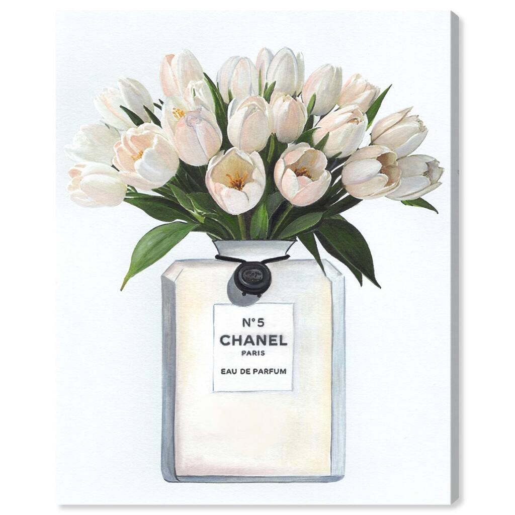 Doll Memories - Floral Happiness Canvas by Art Remedy, Gallery Wrapped