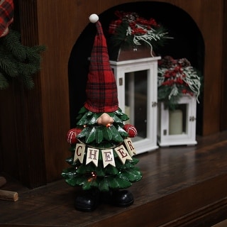 Christmas Tree "Cheer" Gnome Decoration