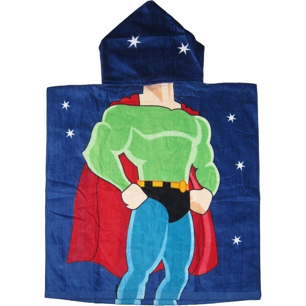 boys hooded poncho