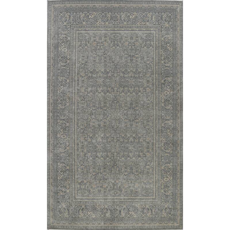 Geometric Traditional Ziegler Turkish Dining Room Area Rug Wool Carpet - 6'7" x 9'10"