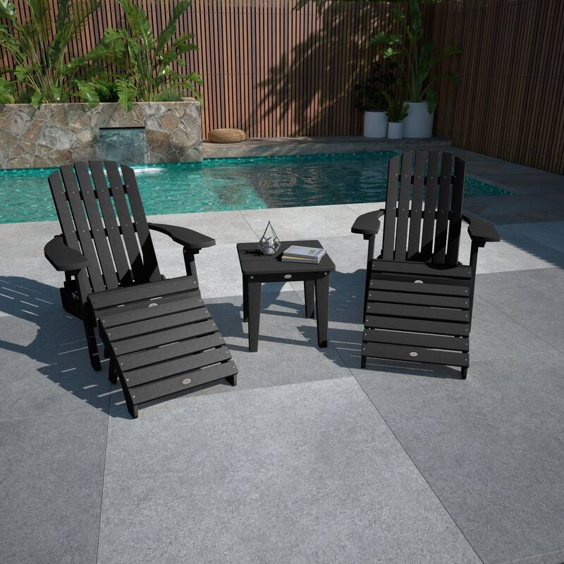 BAHIA VERDE OUTDOORS Cape 5-Piece Adirondack Conversation Set
