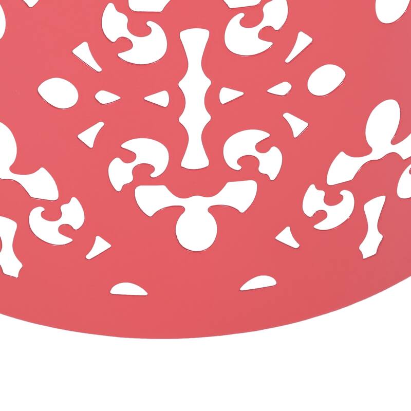 Metal S/2 End table, No assembly is required, This comes as a set of two