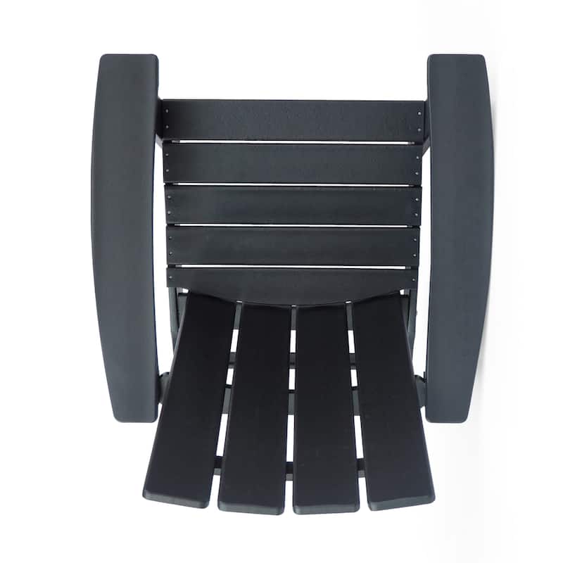 Encino Resin Outdoor Adirondack Chairs and 50,000 BTU Circular Propane Fire Pit by Christopher Knight Home