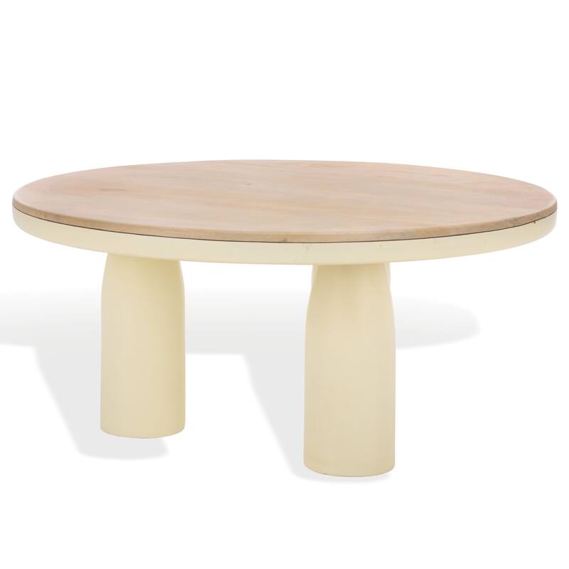 SAFAVIEH Couture Veronica Lacquer Coffee Table - 39"W x 39"D x 18"H