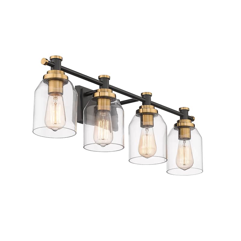 4-light Vanity Light, Wall Sconces, Bathroom Vanity Lights - ‎29.5"L x 9.2"W x 7"H