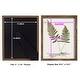 preview thumbnail 52 of 138, Nature Printed Ferns IX -Framed Print w/glass-Cherry Red