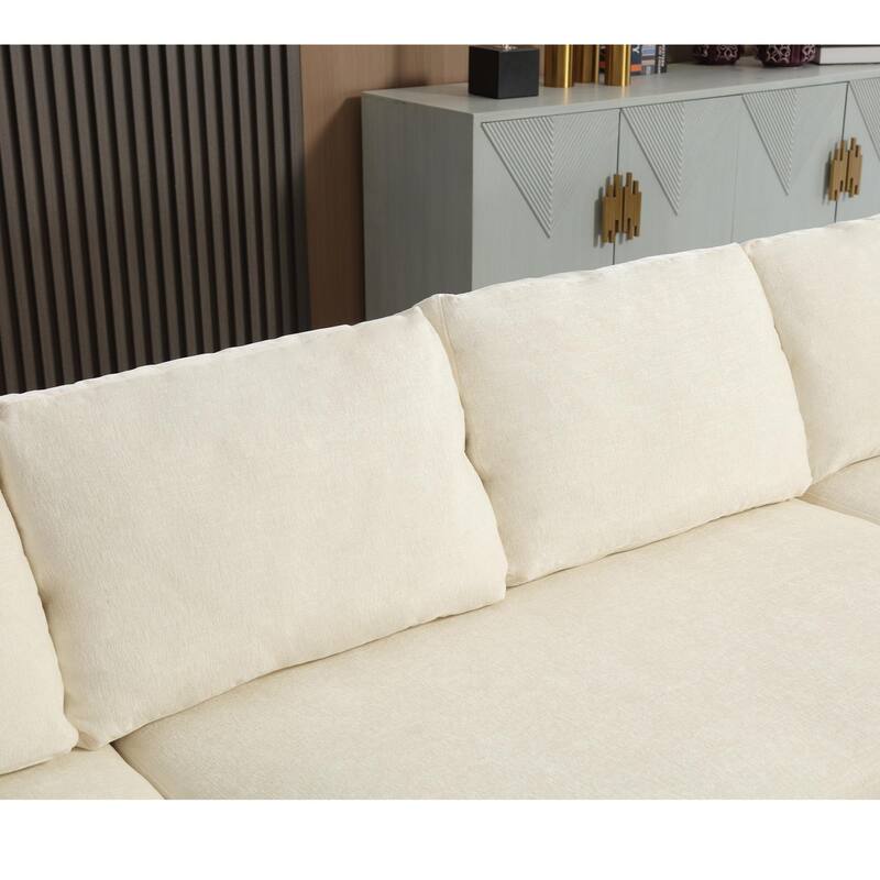110.75" Sectional Sofa Oversized modular sofa