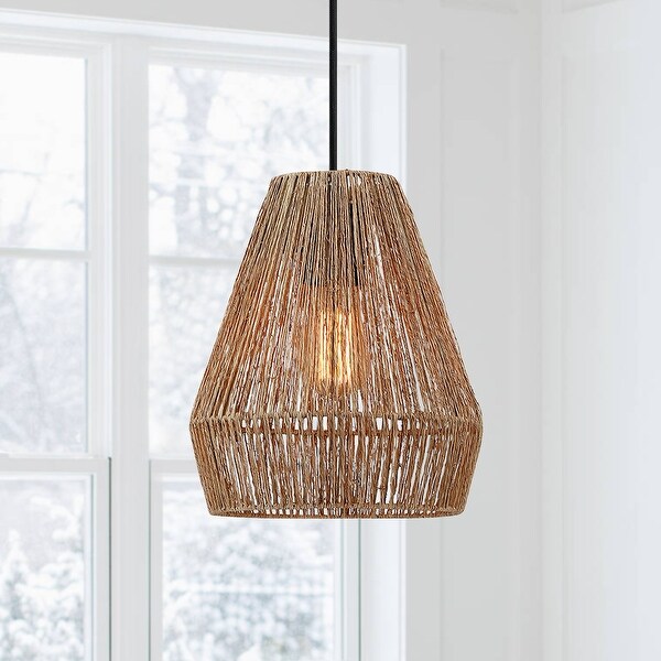 Small boho pendant light on sale