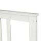 preview thumbnail 6 of 6, Twin Wood Platform Bed with High Headboard and Footboard for Elegant Bedroom Decor