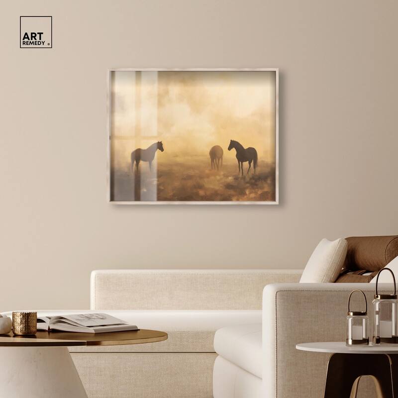 Equine Trio Shadowbox by Art Remedy