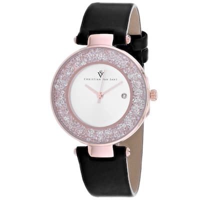 Christian Van Sant Women's Dazzle Silver Dial Watch - CV1224 - 6 (36)