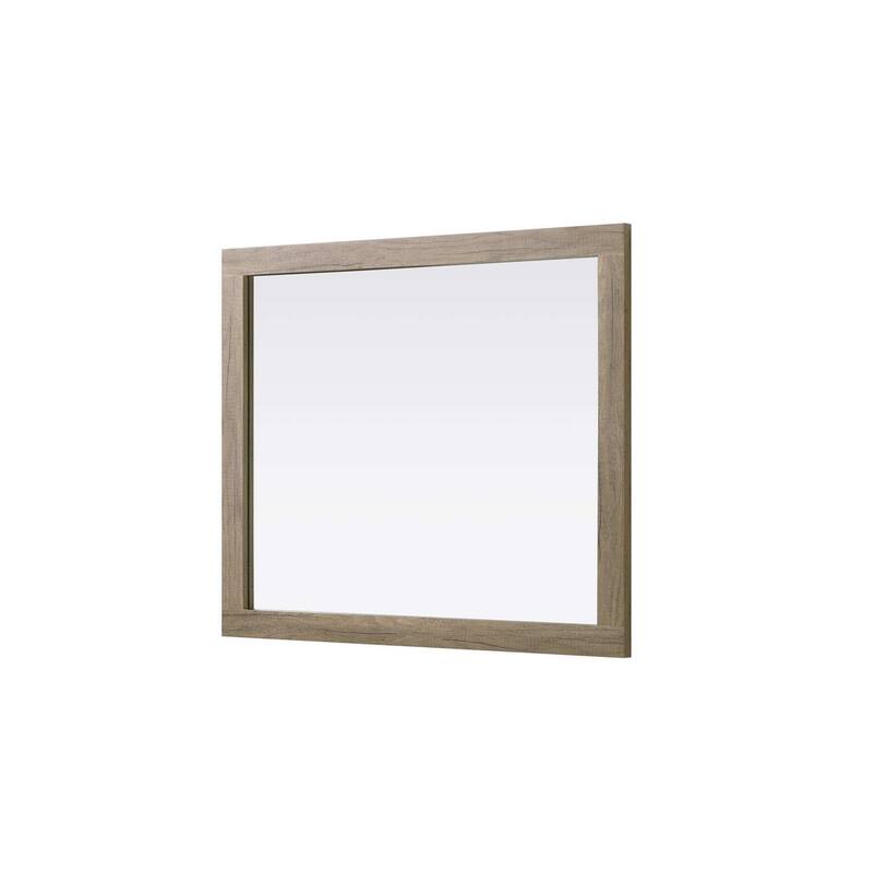 Solene Wooden Rectangle Mirror (24-30 x 36 in.)