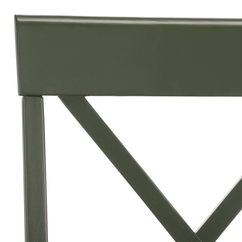 SAFAVIEH HOME Ksenia X-Back Side Chair - 18"W x 22"D x 38"H