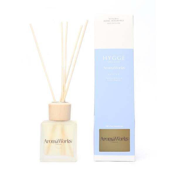 AromaWorks London Hygge Revive Reed Diffuser 100 mL Bed Bath