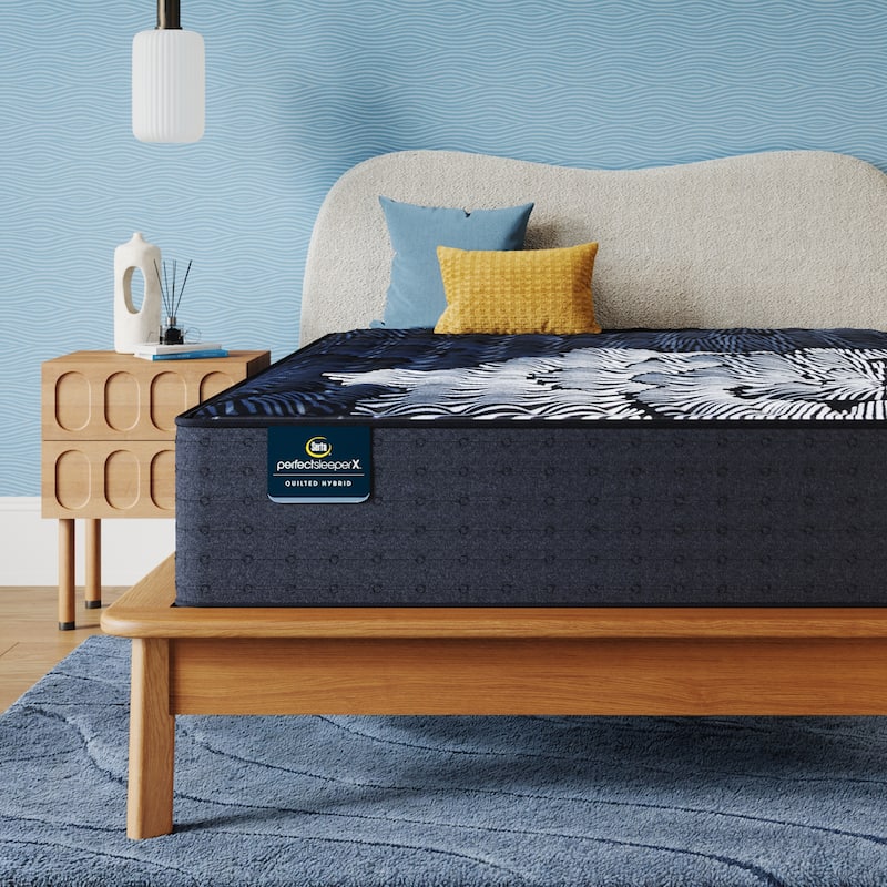Serta Perfect Sleeper X Max 14.25" Hybrid Medium Mattress Set