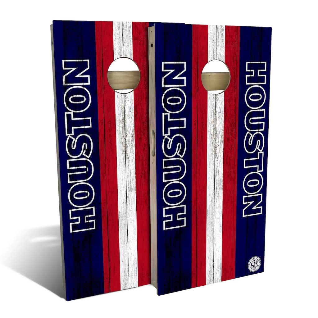 Houston Football Outdoor Cornhole Board Set