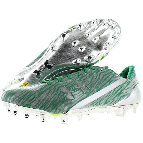 Shop Under Armour Mens Spotlight Cleats Football Metallic