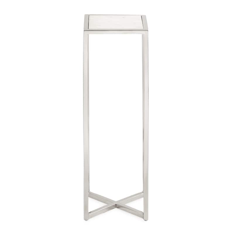 Kate and Laurel Jaspur Square Metal End Table