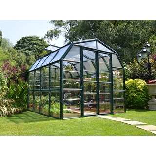 Palram Grand Gardener Clear 8ft. x 8ft. Greenhouse
