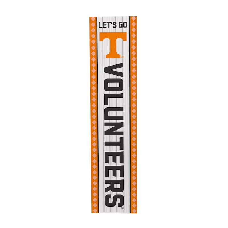 47" Double Sided Seasonal Porch Leaner, University of Tennessee - 47" x 11.25"