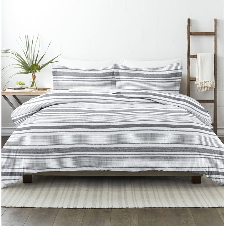 Becky Cameron Vintage Stripe 3-Piece Duvet Cover Set