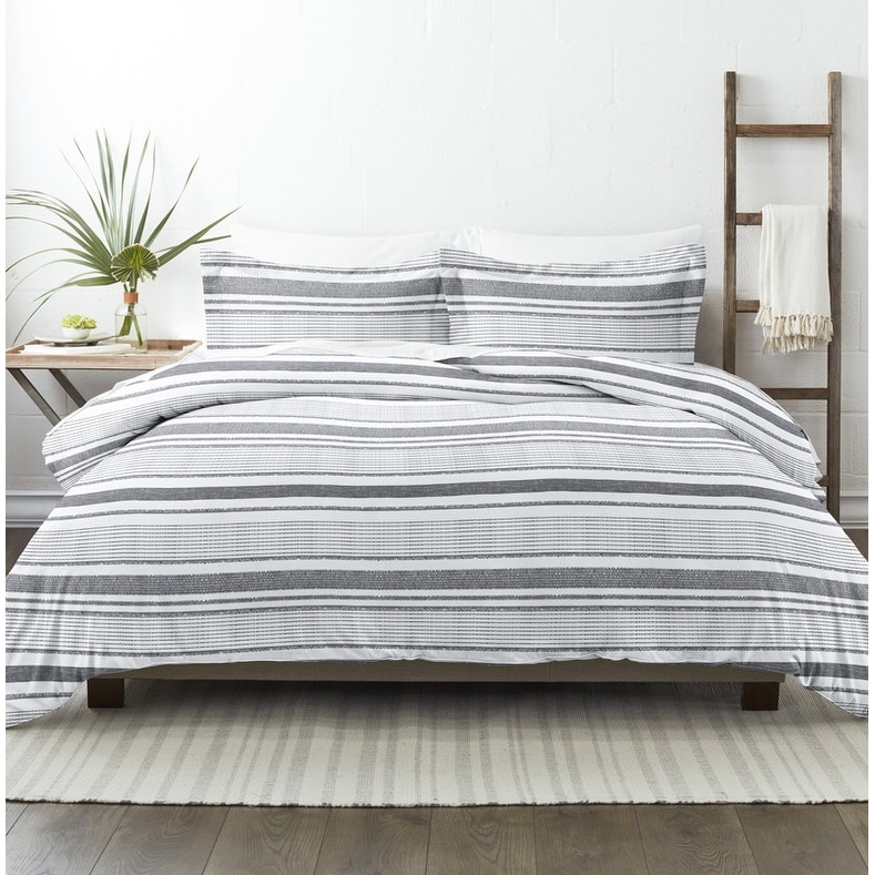Becky Cameron Vintage Stripe 3-Piece Duvet Cover Set