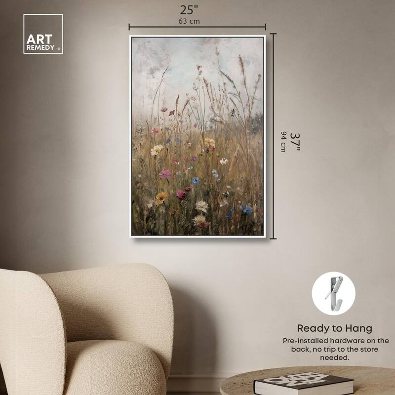 Field of Forgotten Dreams I Canvas by Art Remedy