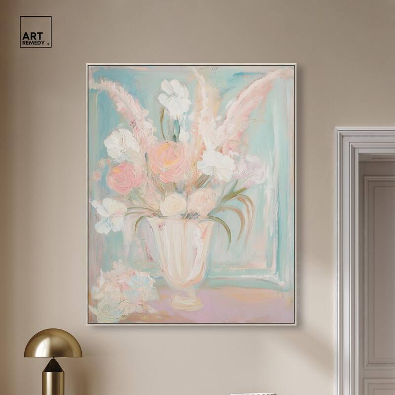 Still Life in Soft Hues II Canvas by Art Remedy