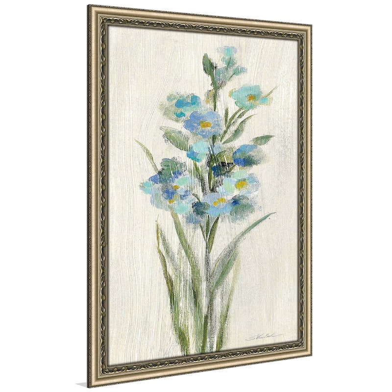 "Farm Flower IV Light" by Silvia Vassileva Print on Acrylic.