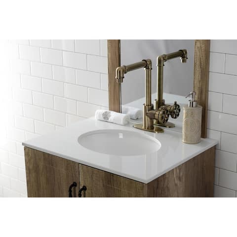 Belknap Single-Handle 1-Hole Deck Mount Bathroom Faucet