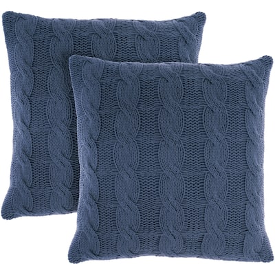 Mina Victory Lifestyle Solid Throw Pillow