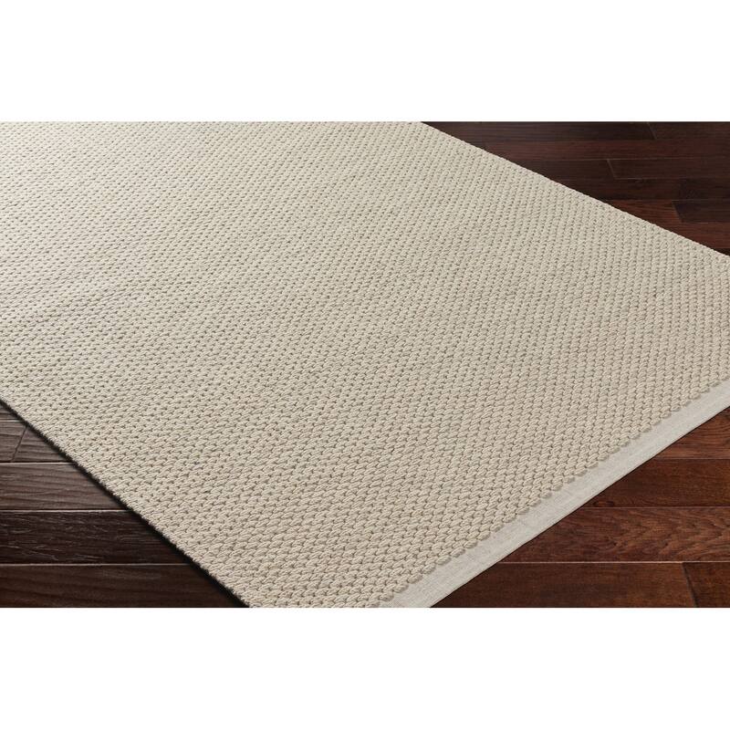 Abercom Handmade Casual Farmhouse Wool Area Rug